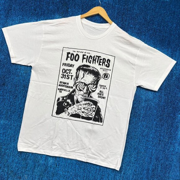 The Return of the Foo Fighters Rock Band T-Shirt Size Extra Large - Picture 3 of 4